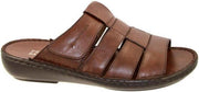 Fbaldassarri -Heren -  cognac/caramel - pantoffel/slippers - maat 39