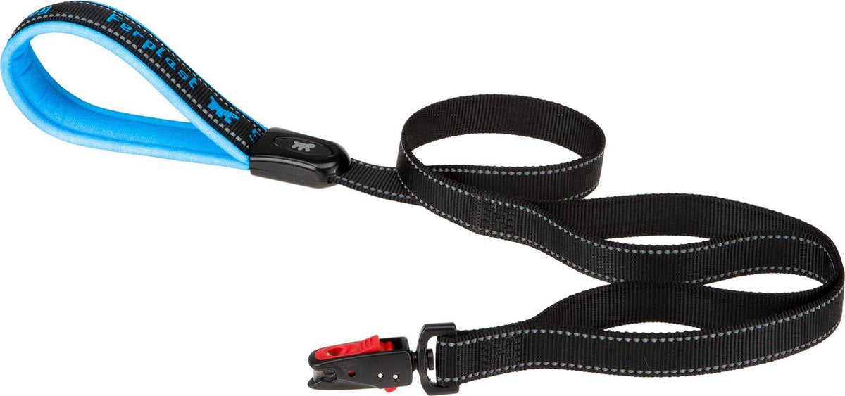 FERPLAST HONDENRIEM NYLON SPORT DOG MATIC G20/120 BLAUW