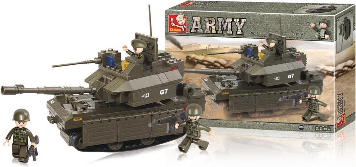 Sluban Army - Tank M38-B0287Sluban