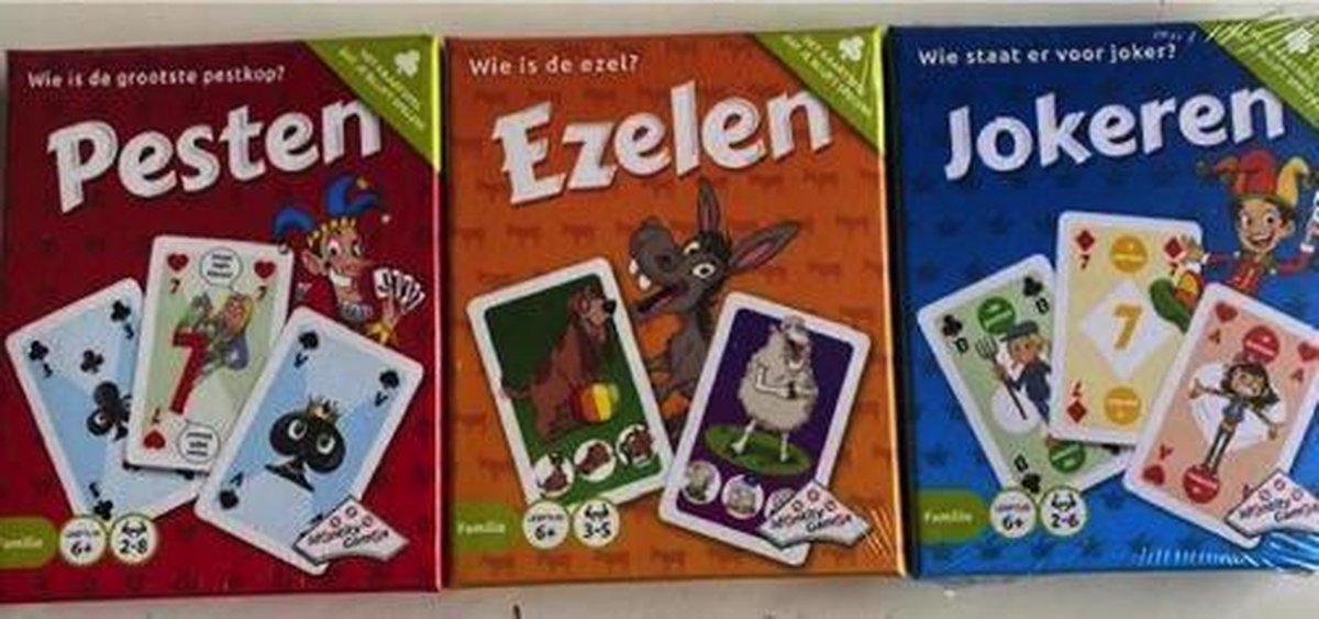 Identity Games - Kaartspelenset Pesten