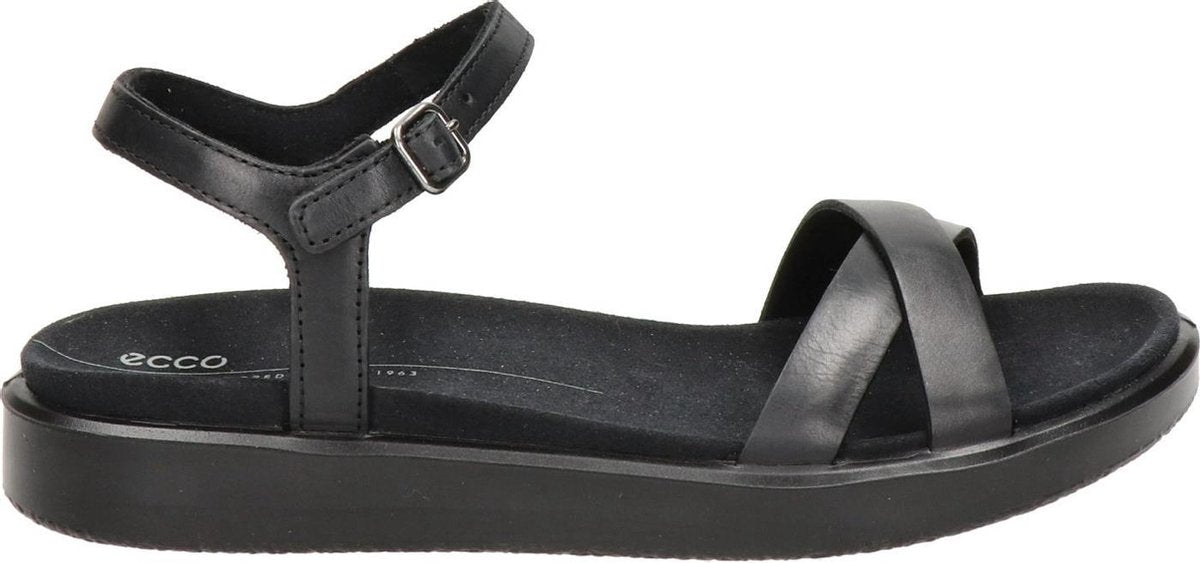 Ecco Yuma dames sandaal - Zwart - Maat 41