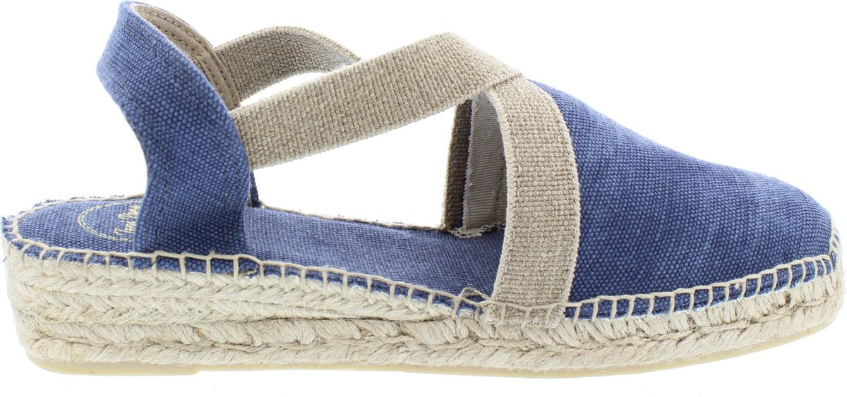 Toni Pons Verdi-V Dames Espadrilles - marine - Maat 37