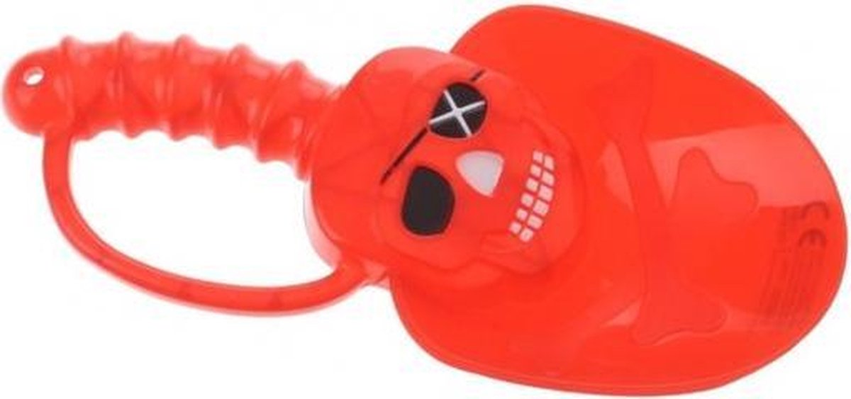 Rood mini piraten schepje 21 cm