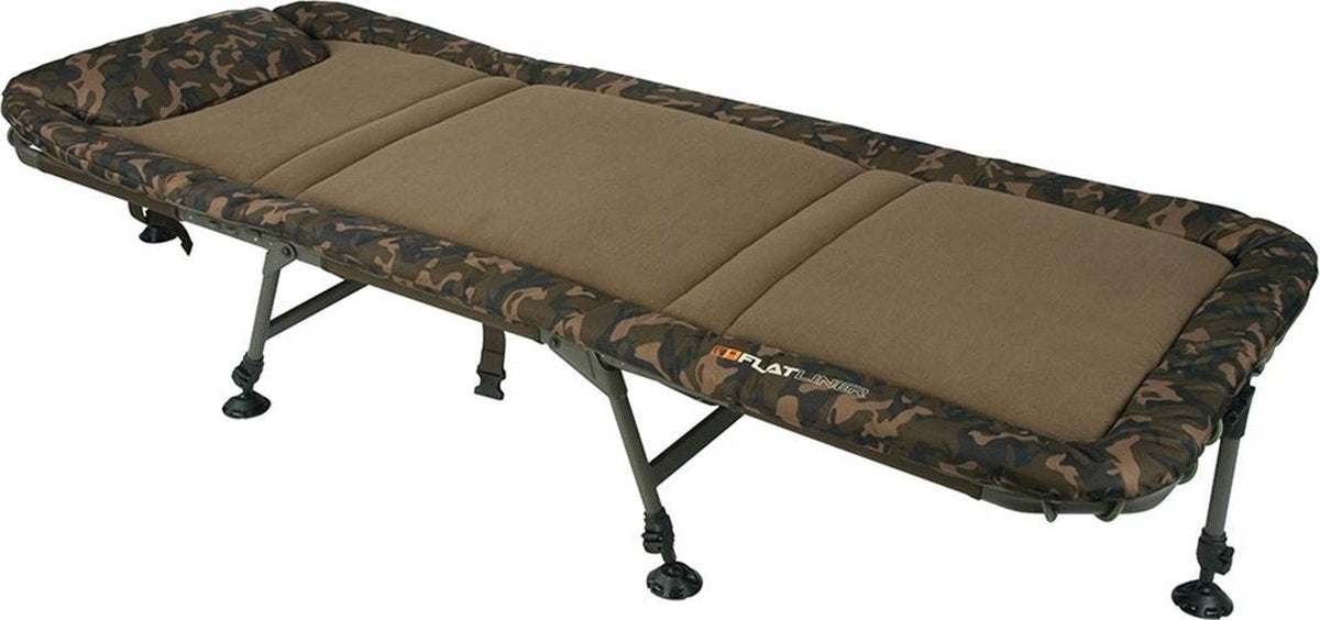 Fox Flatliner - Stretcher - 6 Leg - Groen - 215 x 84 x 38 / 52 - Groen