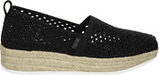 Bobs Highlights 2.0 dames espadrilles - Zwart - Maat 37