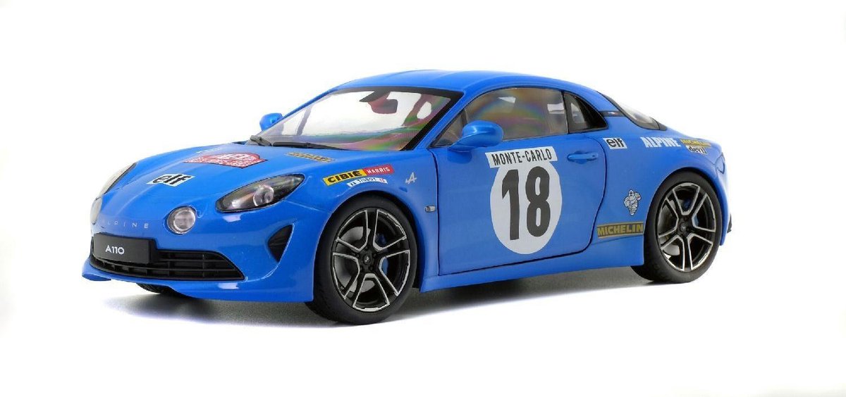 Renault Alpine A110 Historic Rally Monte Carlo