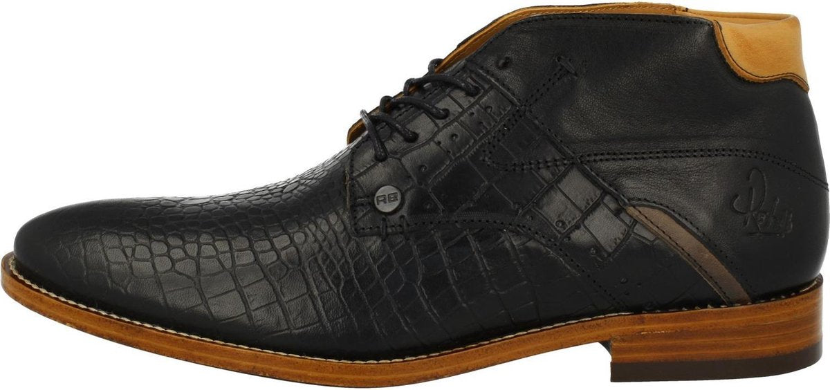Rehab Footwear Adriano Croco Formal Shoe Men Nero 39