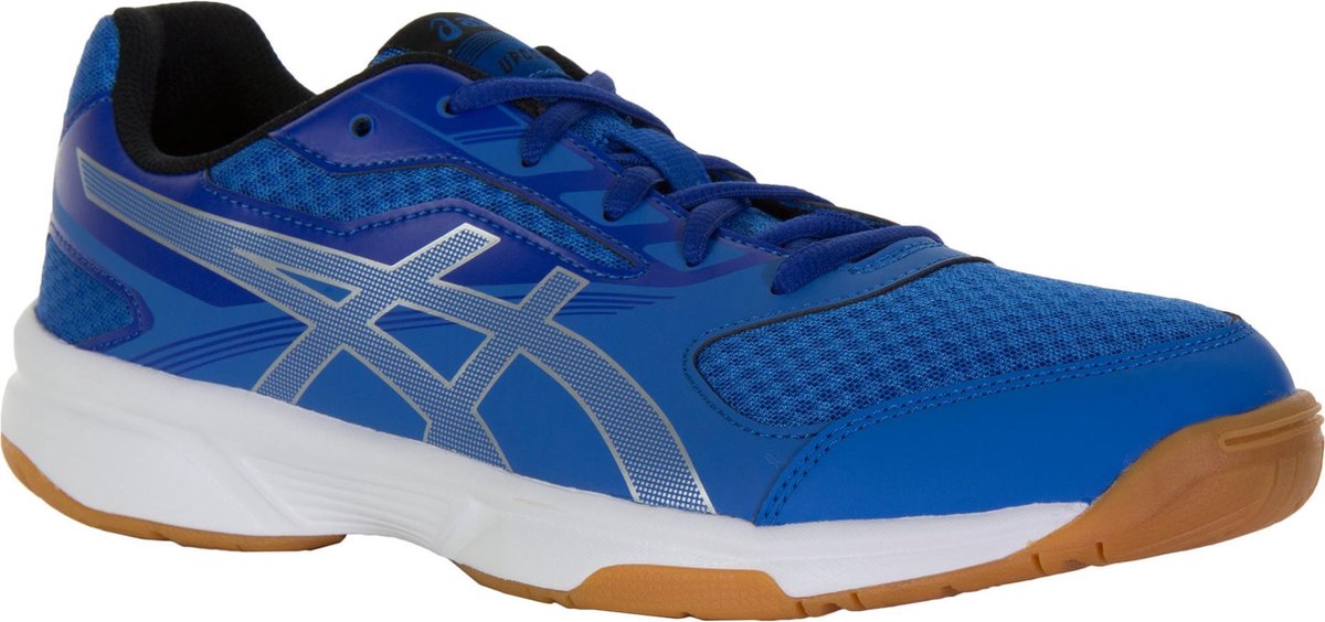 Asics Upcourt 2 Indoorschoenen Heren Sportschoenen - Maat 46 - Mannen - blauw/zilver