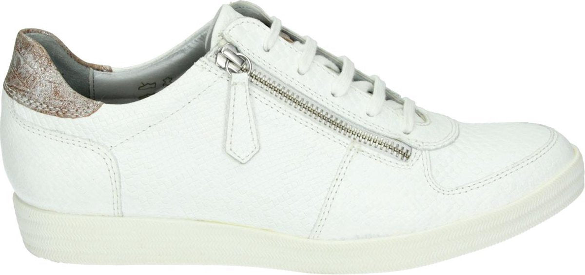 Verhulst 7332A-18-19 - Volwassenen Lage sneakers - Kleur: Wit/beige - Maat: 40.5