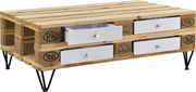 [en.casa] Laden - wit en hairpin poten - 15cm - 4-4 stuks