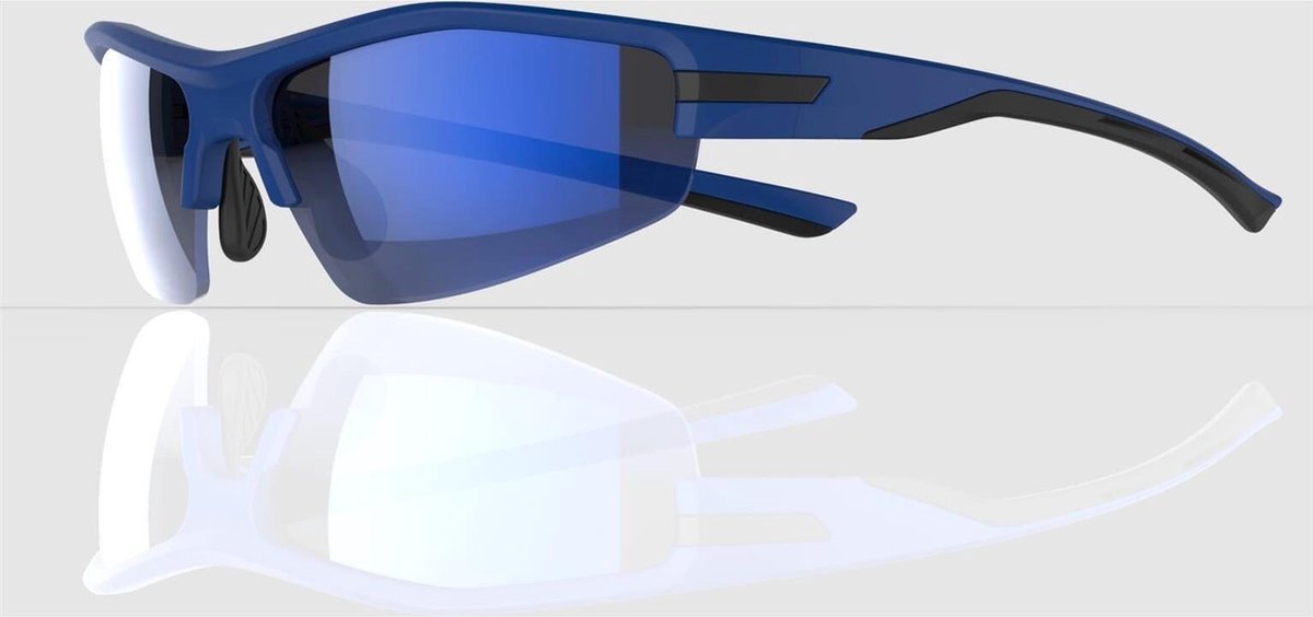 Mirage zonnebril blauw zwart
