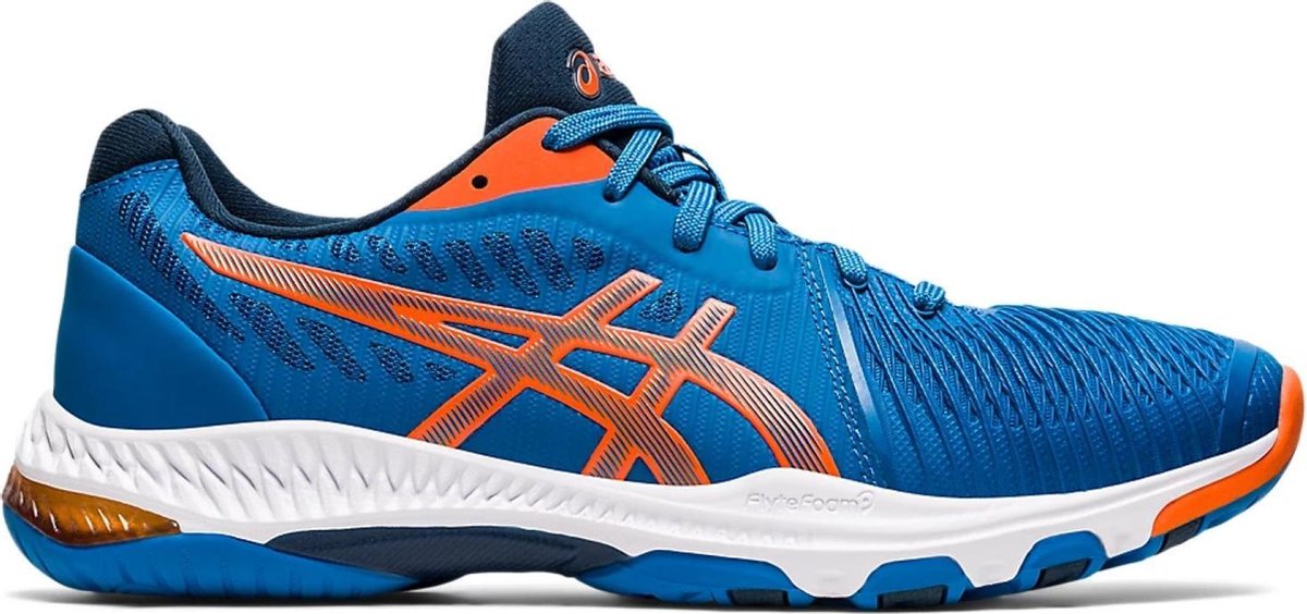 ASICS Netburner Ballistic FF 2 - blauw/oranje - maat 46