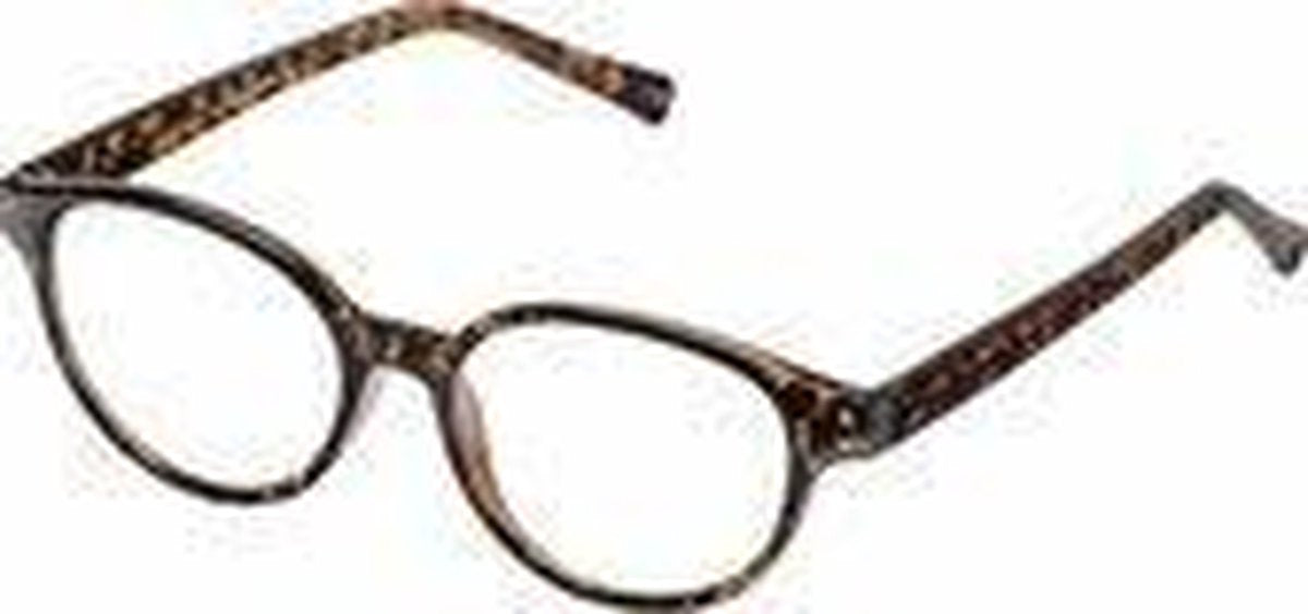 SILAC - OVALE BROWN - Leesbrillen voor Vrouwen en Mannen - 7062 - Dioptrie +4.00