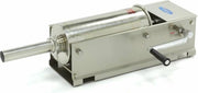 Worstenvuller 5 Liter - Horizontaal - RVS - met 4 Vulbuizen - 2 Snelheden - Worstmachine / Worstvuller - Maxima