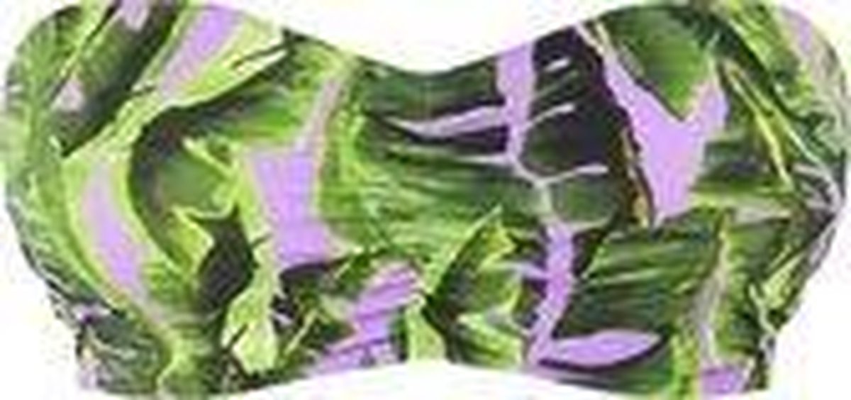 Freya - JUNGLE OASIS UW Bandeau Bikini Top - CASSIS - Vrouwen - Maat 75D