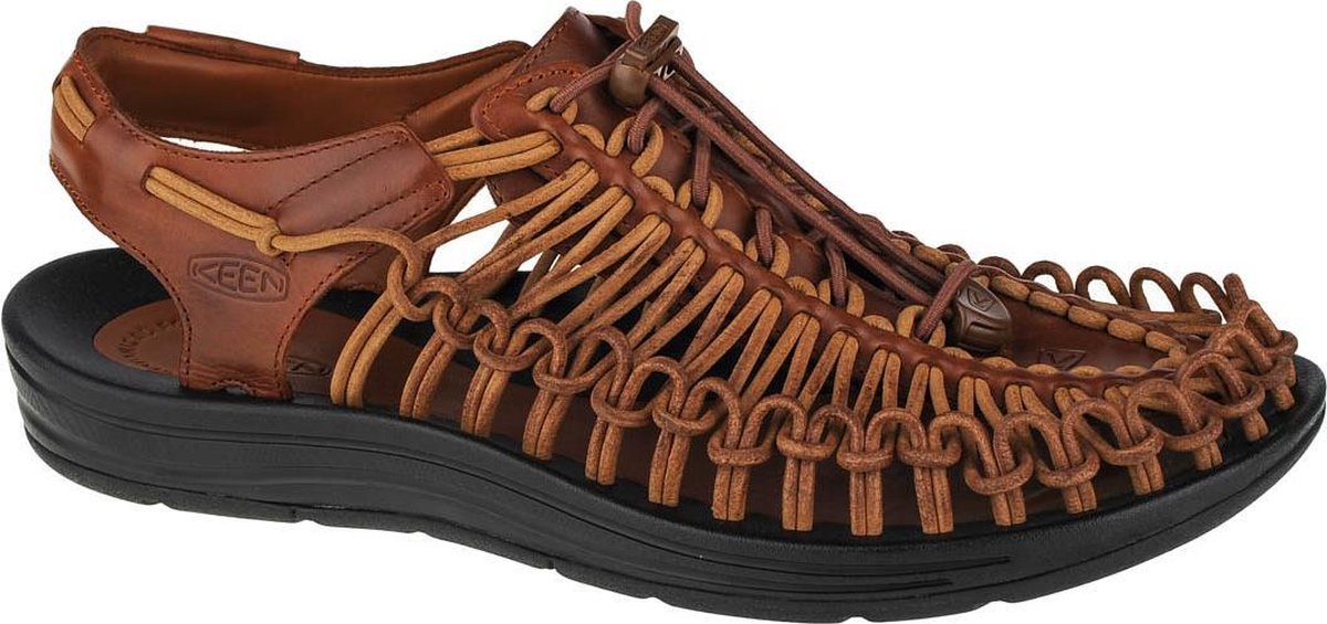 KEEN Heren Uneek Premium Leather Brown - Maat 42