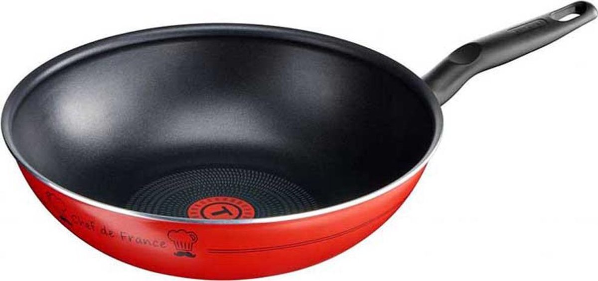 Tefal Chef De France Hoogwaardig Aluminium Wokpan - 28 cm