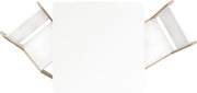 Arditex Tafelset Junior 60 X 48 Cm Hout Wit/beige 3-delig