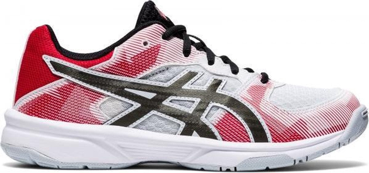 ASICS GEL-Tactic GS kinderen - Wit / Rood - maat 36