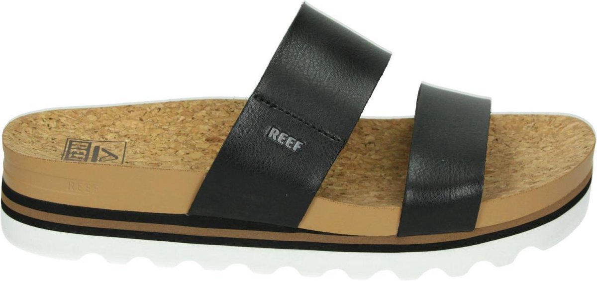 Reef Cushion Bounce Vista Hi Dames Slippers - Zwart - Maat 40