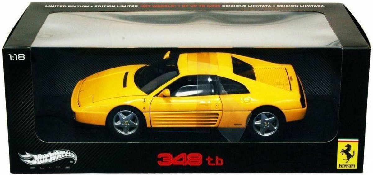 Ferrari 348 tb - 1:18 - Hotwheels Elite