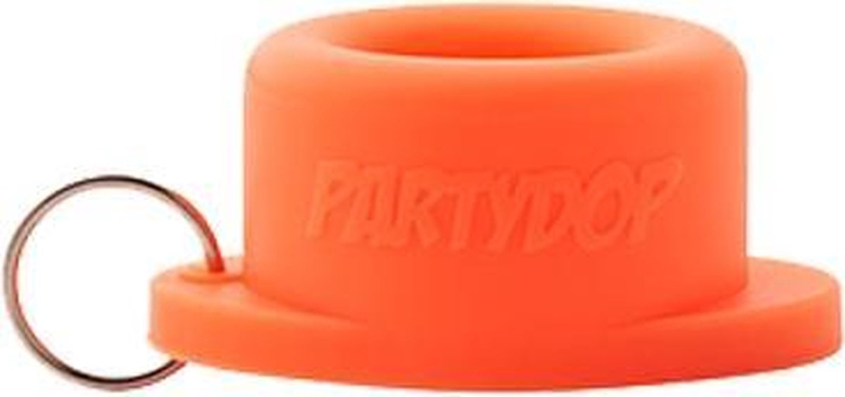 Universele Partydop | Festivaldop | Neon orange