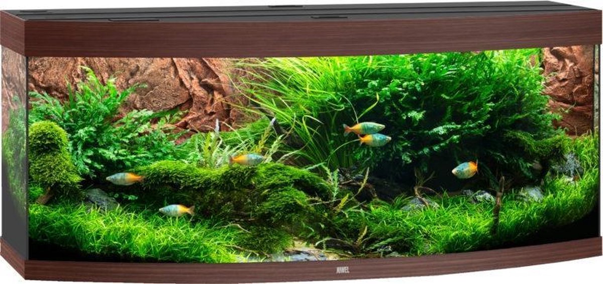Juwel Vision Aquarium - 151x64x61 cm - 450L - Donkerbruin
