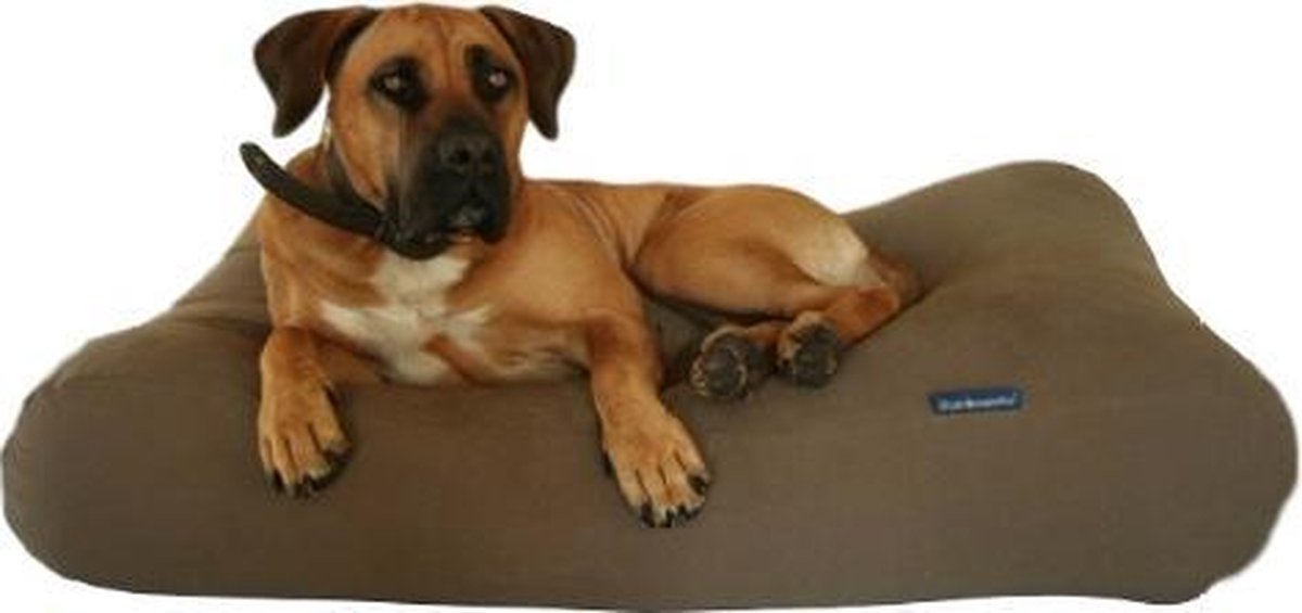 Dog's Companion Hondenkussen - L - 115 x 85 cm - Taupe/Bruin
