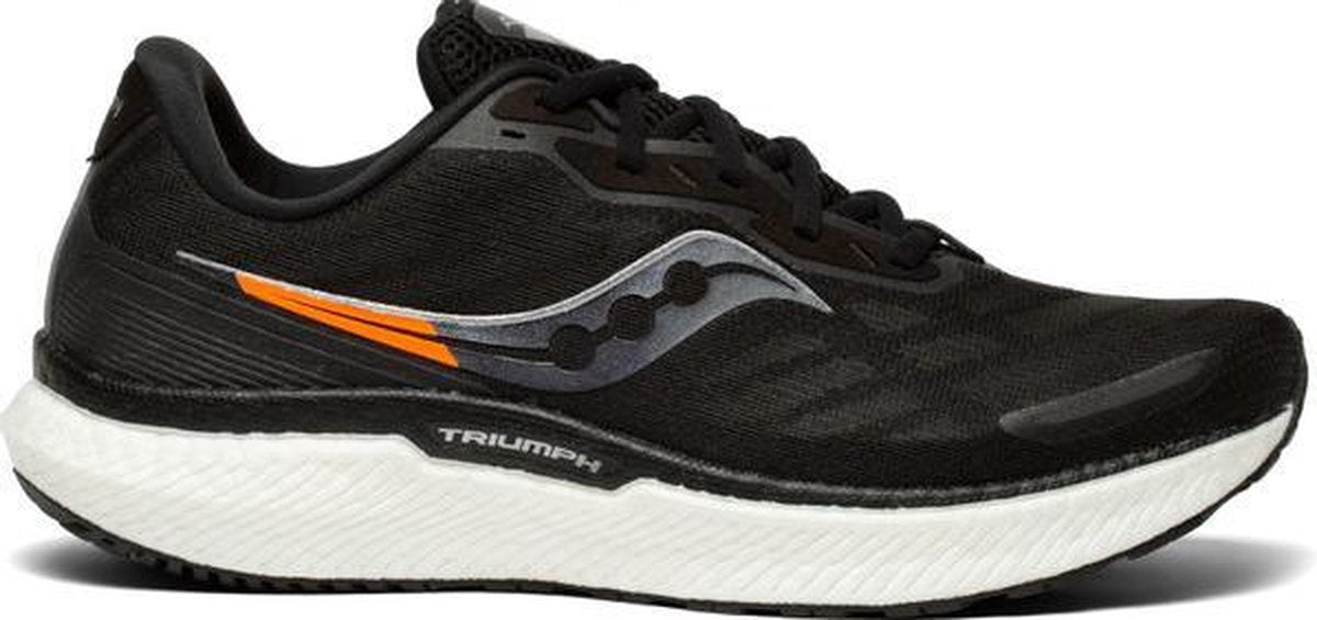 Saucony Triumph 19 Heren - zwart/wit - maat 48