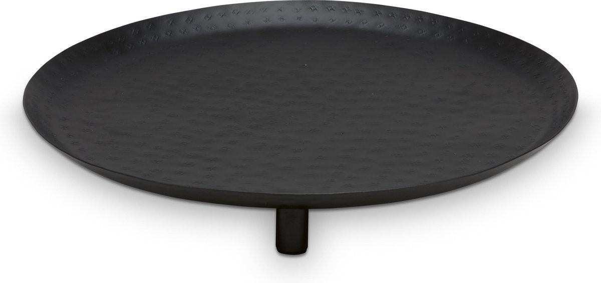 VTwonen - Metalen Tray - Mat Zwart - Ø 30.5cm