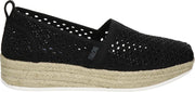 Bobs Highlights 2.0 dames espadrilles - Zwart - Maat 39