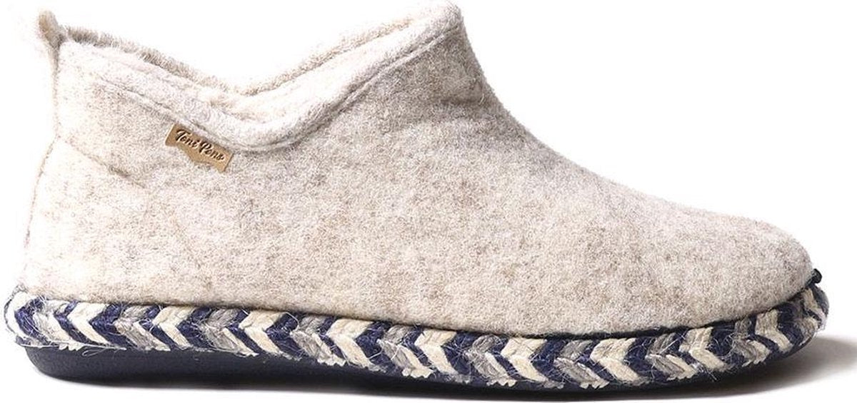 Toni Pons Pantoffels Maia-FP Wool Beige Maat:42