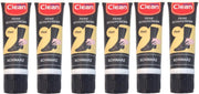 Elina Clean - Schoenpolish - Zwart - Schoencrème - 6 x 75 ML - Voordeelverpakking