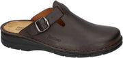Fischer -Heren -  bruin donker - pantoffels & slippers - maat 41