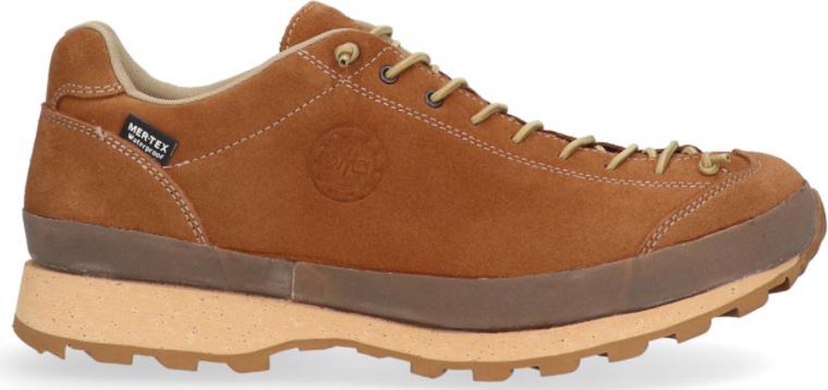 Lomer Bio Naturale Eco Suede Cognac Wandelschoen - Maat 41