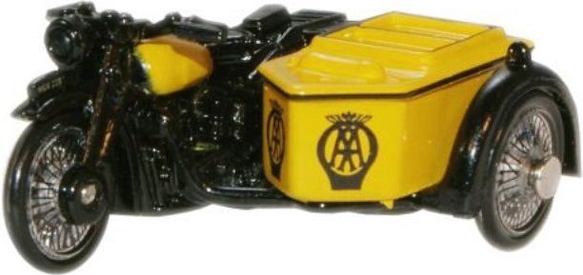 BSA Motorcycle and Sidecar - 1:76 - Oxford