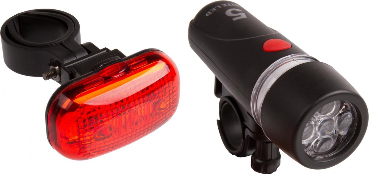 Ventura Verlichtingsset Led Batterijen Zwart