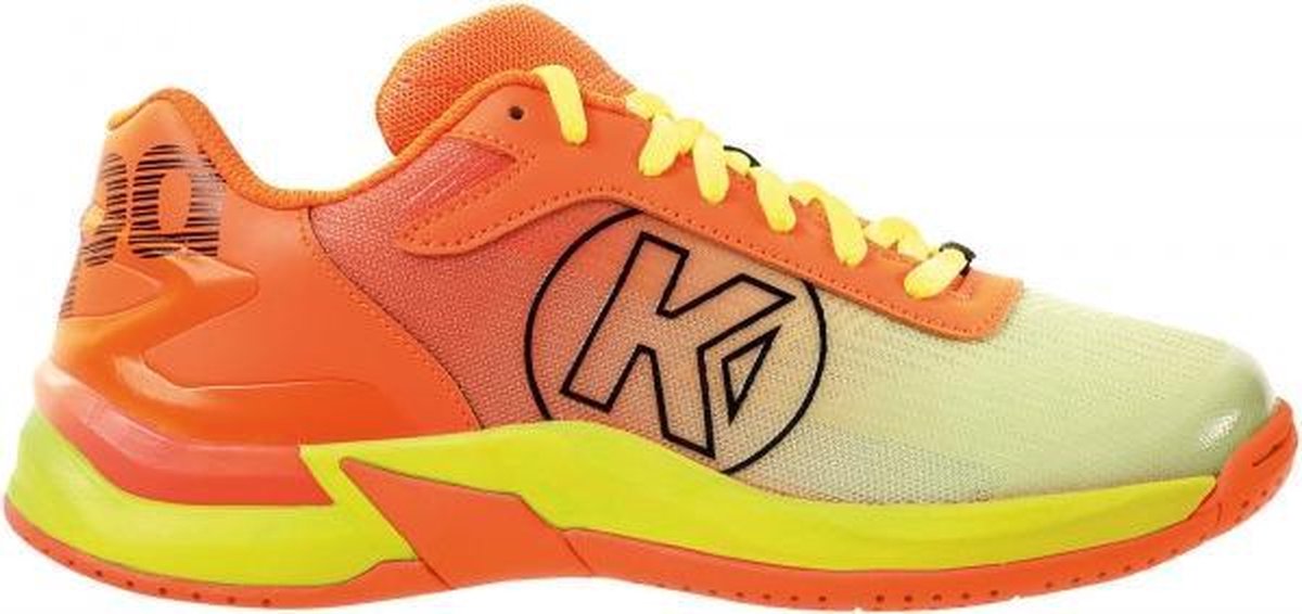 Kempa Attack 2.0 Laces kinderen - oranje/geel - maat 39