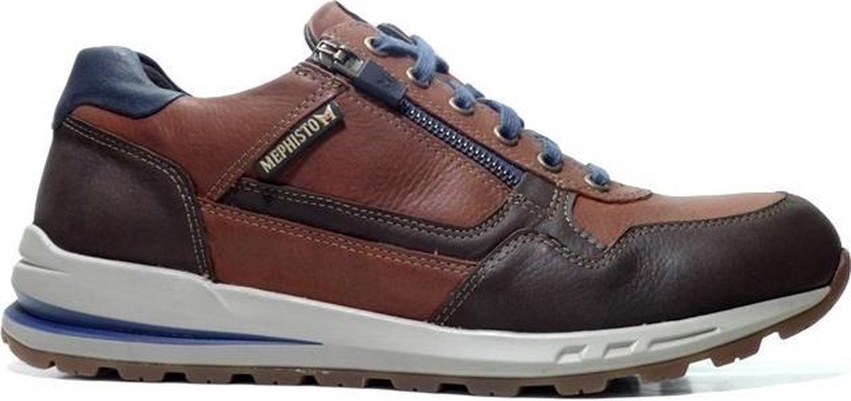 Mephisto BRADLEY NEVADA - Volwassenen Heren sneakersVrije tijdsschoenen - Kleur: Bruin - Maat: 46