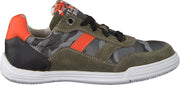 Braqeez 419402-469 Jongens Veterschoenen - Maat 28 - Groen - Veterschoenen - - Suède - Veters - Kindersneakers