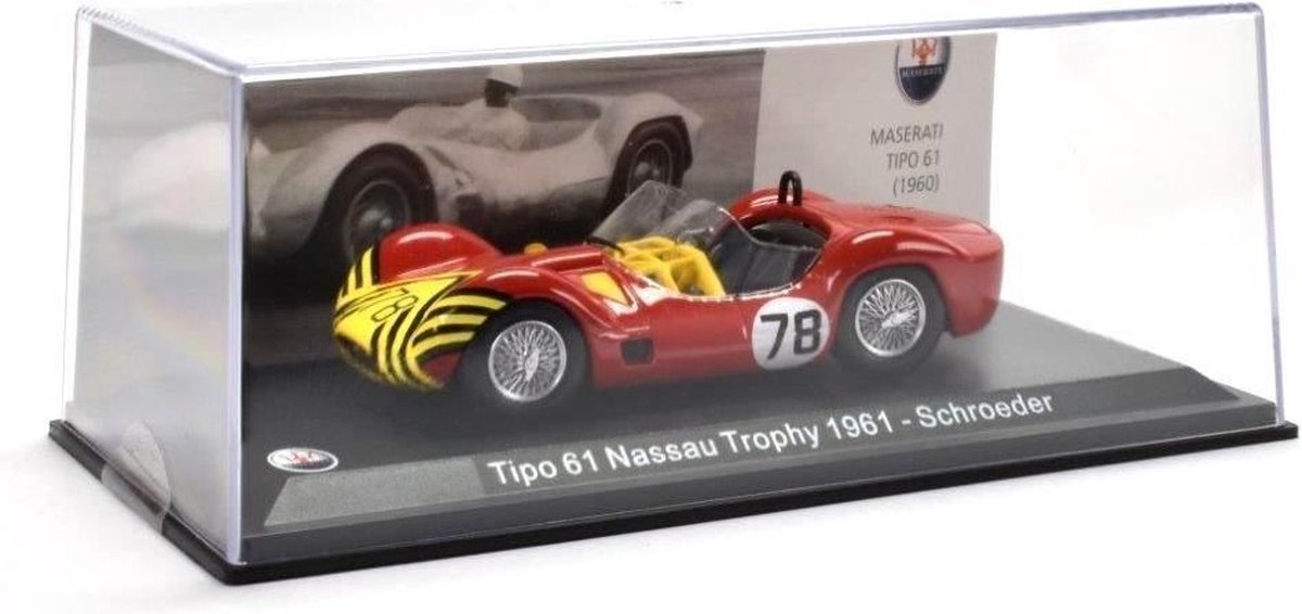 Maserati Tipo 61 #78 Schroeder Nassau Trophy 1961