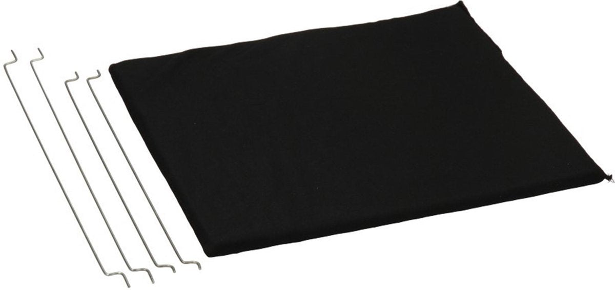 WPRO - Koolstoffilter Voor Afzuigkap AMC069 290X250MM - 480122102387