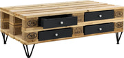 [en.casa] Laden - zwart en hairpin poten - 15cm - 4-4 stuks