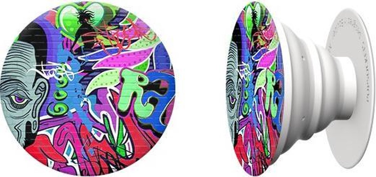 Popsocket graffiti Man White