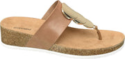 Graceland Dames Bruine slipper - Maat 39