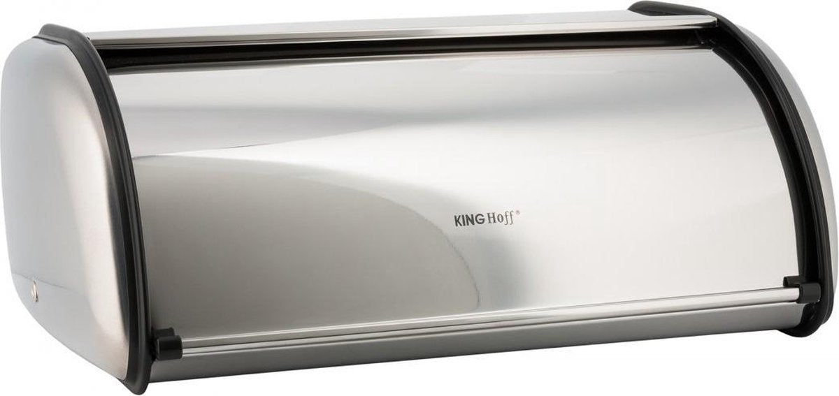 Kinghoff 3200 broodtrommel - rvs - 36x24x15 cm