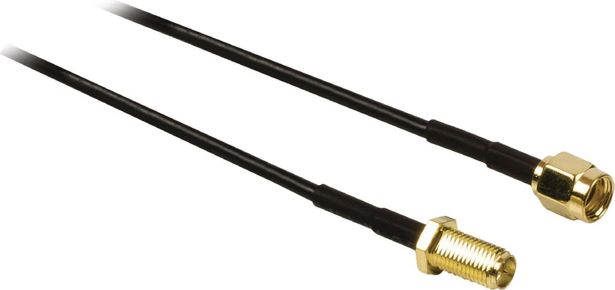 Antennekabel | SMA Male (Omgekeerde Polariteit) - SMA Female (Omgekeerde Polariteit) | 5