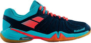 Babolat Shadow Spirit Dames badmintonschoen - maat 42 - blauw/roze