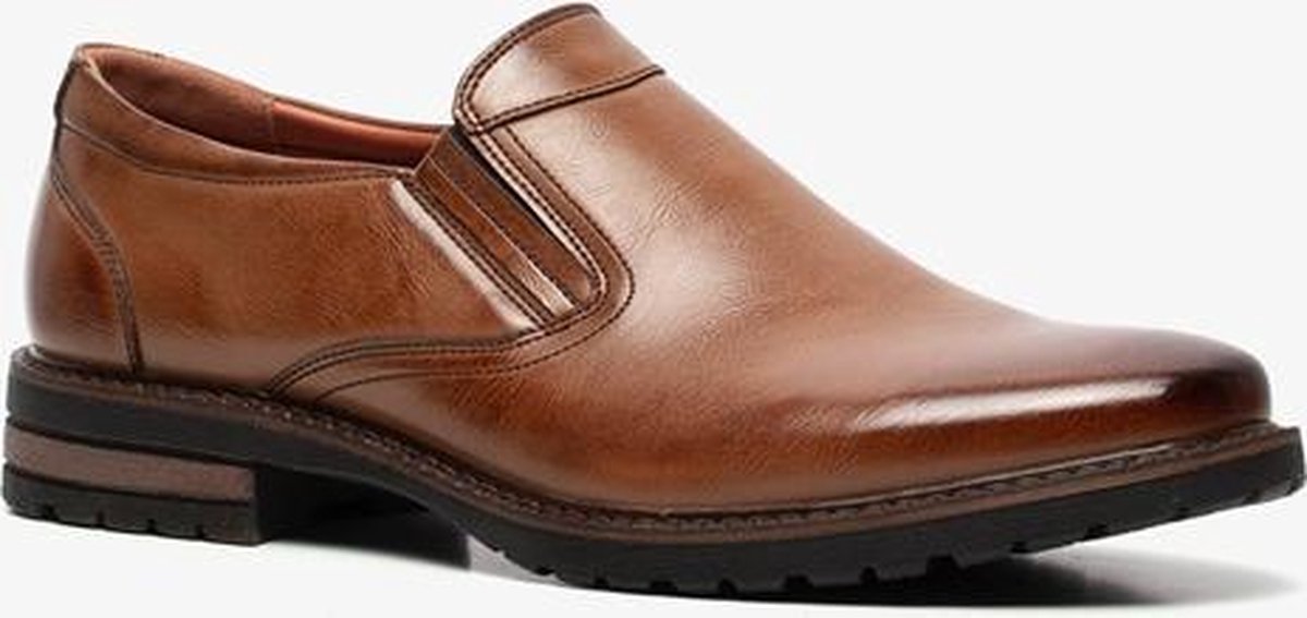 Emilio Salvatini heren instappers - Cognac - Maat 41