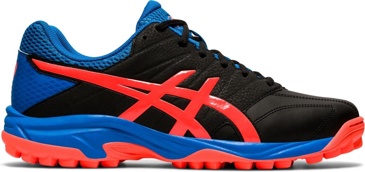 Asics Asics Gel-Lethal MP7 Sportschoenen - Maat 42.5 - Mannen - zwart/rood/oranje/blauw